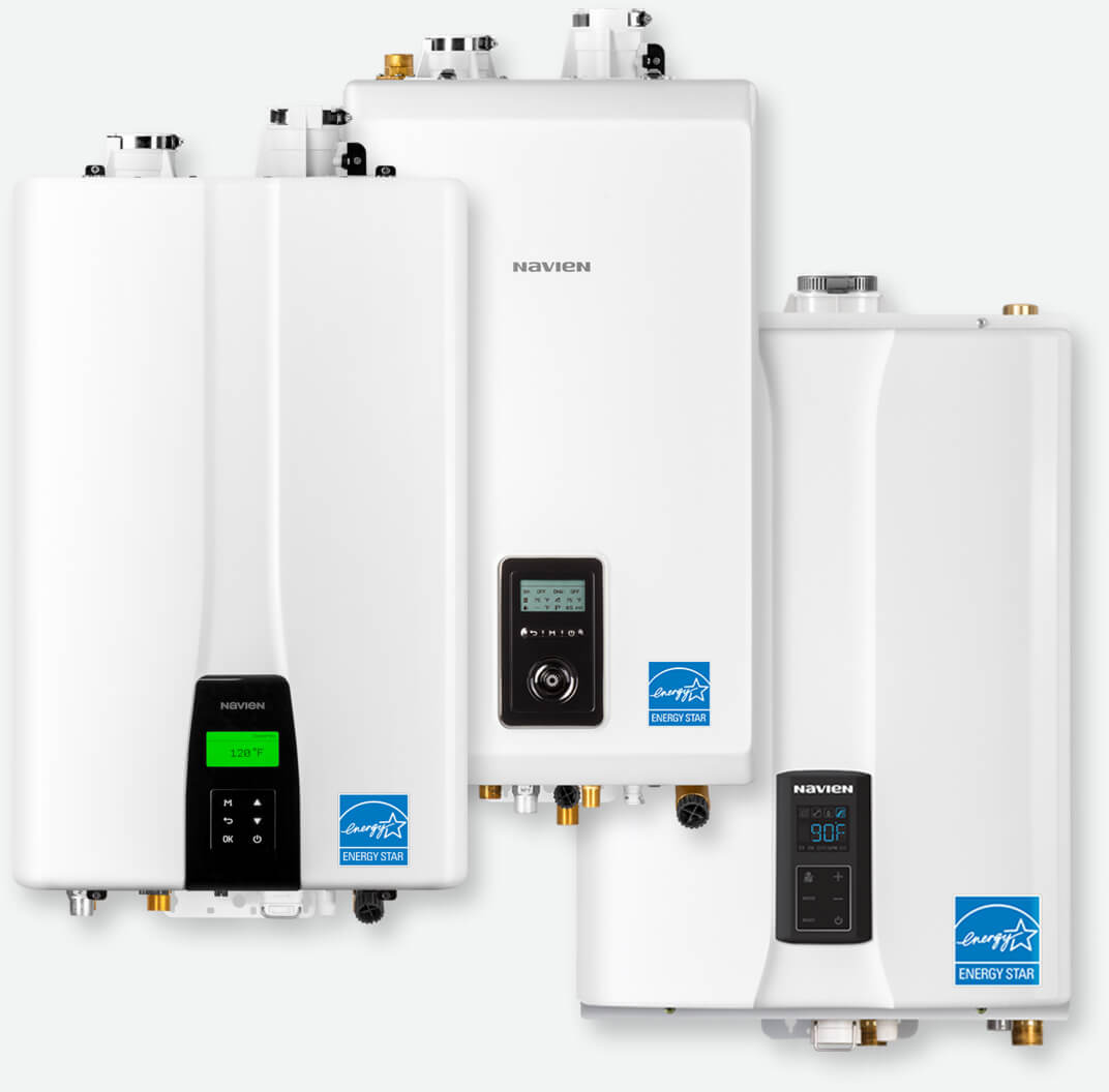 Grouped tenkless water heaters